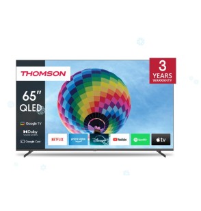 TV Set | THOMSON | 65" | 4K/Smart | QLED | 3840x2160 | Wireless LAN | Bluetooth | Google TV | Dark Grey | 65QG4S14