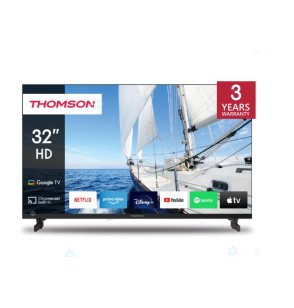 TV Set | THOMSON | 32" | 4K/Smart | 1366x768 | Wireless LAN | Bluetooth | Google TV | Black | 32HG2S14