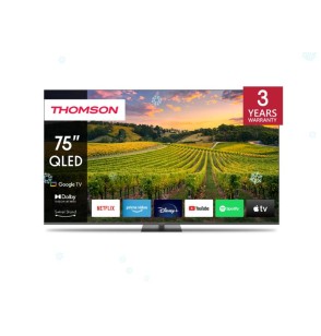 TV Set | THOMSON | 75" | 4K/Smart | QLED | 3840x2160 | Bluetooth | Google TV | 75QG5C14