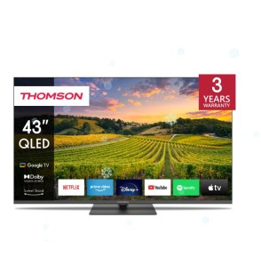 TV Set | THOMSON | 43" | 4K/Smart | QLED | 3840x2160 | Bluetooth | Google TV | 43QG5C14