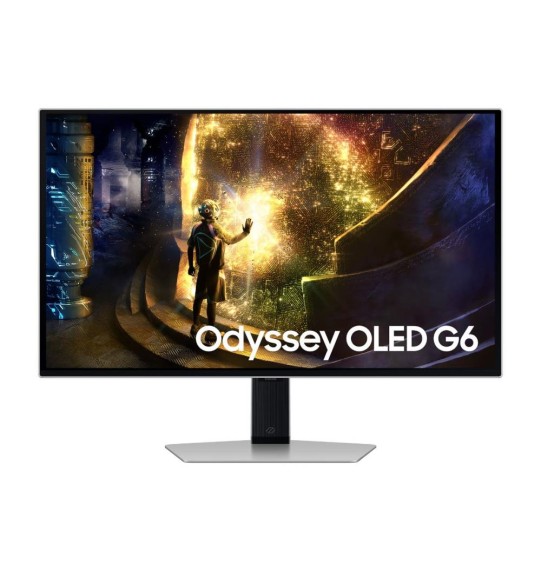 Monitor | SAMSUNG | LS27DG610SUXEN | 27" | Gaming | Panel OLED | 2560x1440 | 16:9 | 240Hz | Matte | 0.03 ms | Swivel | Pivot | Height adjustable | Tilt | Colour Silver | LS27DG610SUXEN