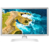 LCD Monitor | LG | 24TQ510S-WZ | 23.6" | TV Monitor/Smart | 1366x768 | 16:9 | 14 ms | Speakers | Colour White | 24TQ510S-WZ