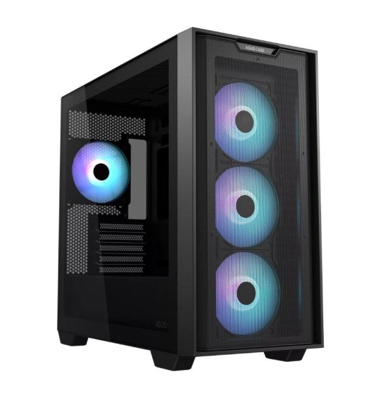 Case | ASUS | A21 PLUS | MidiTower | Case product features Transparent panel | Not included | MicroATX | MiniITX | Colour Black | A21PLUSTGARGBBLACK