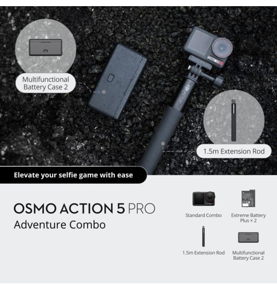 CAMERA OSMO ACTION 5 PRO/ADVEN CP.OS.00000350.04 DJI