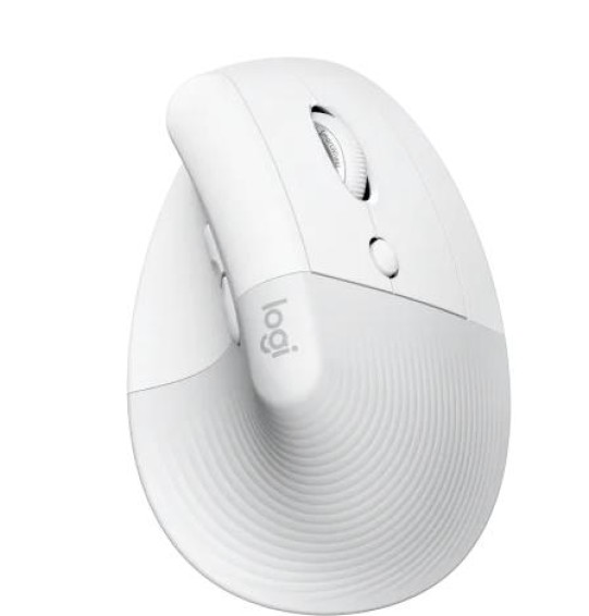 MOUSE USB OPTICAL WRL VERTICAL/WHITE RIGH 910-006475 LOGITECH