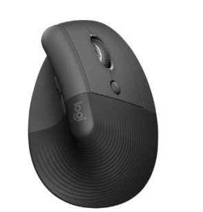 MOUSE USB OPTICAL WRL VERTICAL/BLACK RIGH 910-006494 LOGITECH