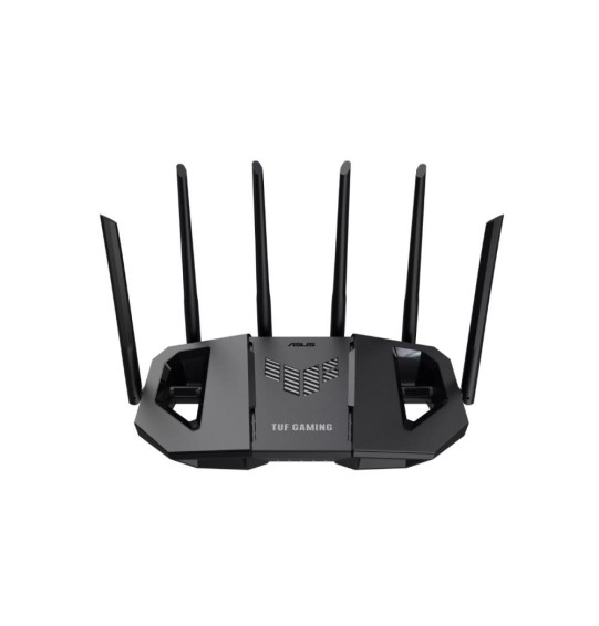 Wireless Router | ASUS | Router | 6500 Mbps | Mesh | Wi-Fi 6 | Wi-Fi 7 | IEEE 802.11a | IEEE 802.11b | IEEE 802.11g | IEEE 802.11ac | IEEE 802.11ax | USB 3.2 | 3x2.5GbE | 1x2.5GbE | Number of antennas 6 | TUFGAMINGBE6500