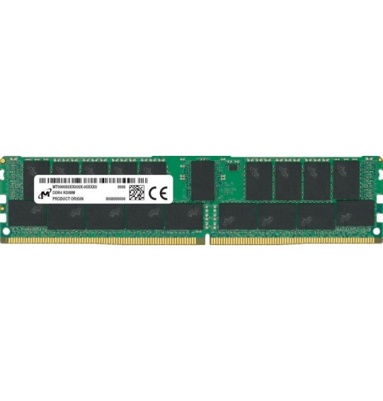 Server Memory Module | MICRON | DDR4 | 32GB | RDIMM/ECC | 3200 MHz | CL 22 | 1.2 V | MTA18ASF4G72PDZ-3G2T