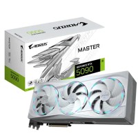 Graphics Card | GIGABYTE | NVIDIA GeForce RTX 5090 | 32 GB | GDDR7 | 512 bit | PCIE 5.0 16x | GPU 2655 MHz | Triple slot Fansink | 1xHDMI | 3xDisplayPort | GV-N5090AORUSMICE-32GD