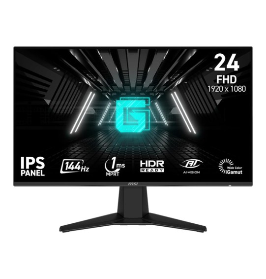 LCD Monitor | MSI | G242L E14 | 23.8" | Gaming | Tilt | Matte | Panel IPS | 1920x1080 | 16:9 | 144Hz | 1 ms | Colour Black | G242LE14