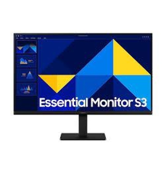 LCD Monitor | SAMSUNG | Essential Monitor S3 | 24" | Panel IPS | 1920x1080 | 16:9 | 100Hz | 5 ms | LS24D300GAUXEN