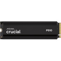 SSD | CRUCIAL | P510 | 2TB | M.2 | PCIe Gen5 | NVMe | TLC | Write speed 8700 MBytes/sec | Read speed 10000 MBytes/sec | TBW 1200 TB | CT2000P510SSD5