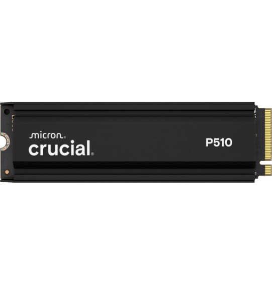 SSD | CRUCIAL | P510 | 2TB | M.2 | PCIe Gen5 | NVMe | TLC | Write speed 8700 MBytes/sec | Read speed 10000 MBytes/sec | TBW 1200 TB | CT2000P510SSD5