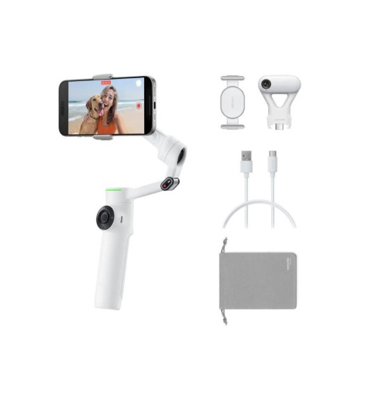GIMBAL FLOW 2 PRO AI TRACKER/CINSABQB/TRUCKERWHITE INSTA360