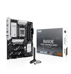 Mainboard | ASUS | AMD B650 | SAM5 | ATX | Memory DDR5 | Memory slots 4 | 2xPCI-Express 3.0 16x | 1xPCI-Express 4.0 16x | 1xPCI-Express 5.0 16x | 3xM.2 | 1xHDMI | 1xDisplayPort | 2xUSB 2.0 | 5xUSB 3.2 | 1xUSB-C | 1xRJ45 | 3xAudio port | B650EMAXGAMINGWIFI
