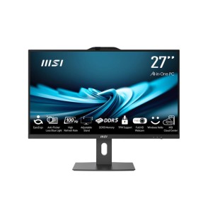 Monoblock PC | MSI | PRO | AP272P 14M | Business | All in One | CPU Core i5 | i5-14400 | 2500 MHz | Screen 27" | RAM 16GB | DDR4 | 3200 MHz | SSD 500GB | Graphics card Intel UHD Graphics | Integrated | Windows 11 Pro | Colour Black | PROAP272P14M-879