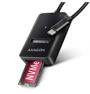 SSD ACC ADAPTER USB-C/M.2/10GBPS 0.1M ADM2-CM AXAGON
