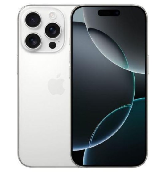 MOBILE PHONE IPHONE 16 PRO/128GB WHITE TITAN MYNE3 APPLE