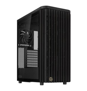 Case | ASUS | ProArt PA401 Wood Edition - Tempered Glass Panel | MidiTower | Case product features Transparent panel | Not included | ATX | Colour Black | PROARTPA401WOODTGPWM