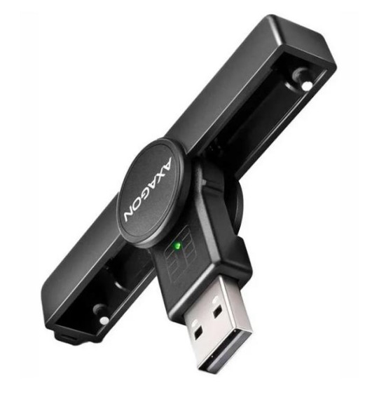 CARD READER POCKET SMARTCARD/USB2.0 CRE-SMPA AXAGON