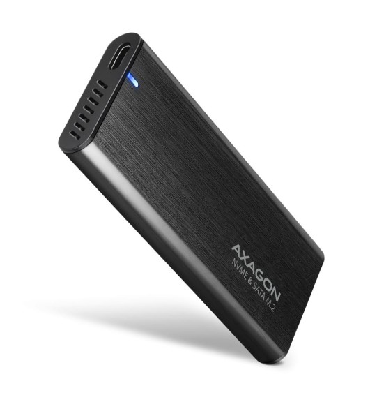 SSD ACC ENCLOSURE M.2 NVME/SATA USB-C EEM2-SB2 AXAGON