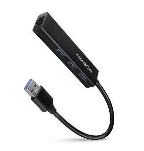 I/O HUB USB3.2 3PORT GLAN/0.2M HMA-GL3A AXAGON