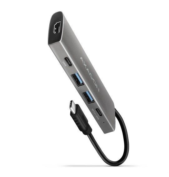 I/O HUB USB-C 5IN1/0.2M HMC-5G2 AXAGON