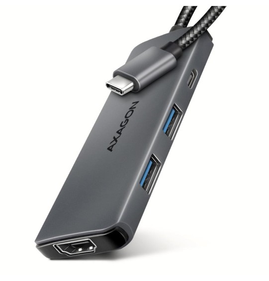 I/O HUB USB-C 5IN1 8K/0.15M HMC-5H8K AXAGON