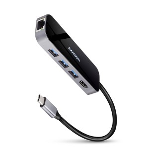 I/O HUB USB-C 6IN1/0.2M HMC-6GL AXAGON