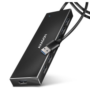 I/O HUB USB3.2 7PORT FLAT/1M HUE-F7A AXAGON