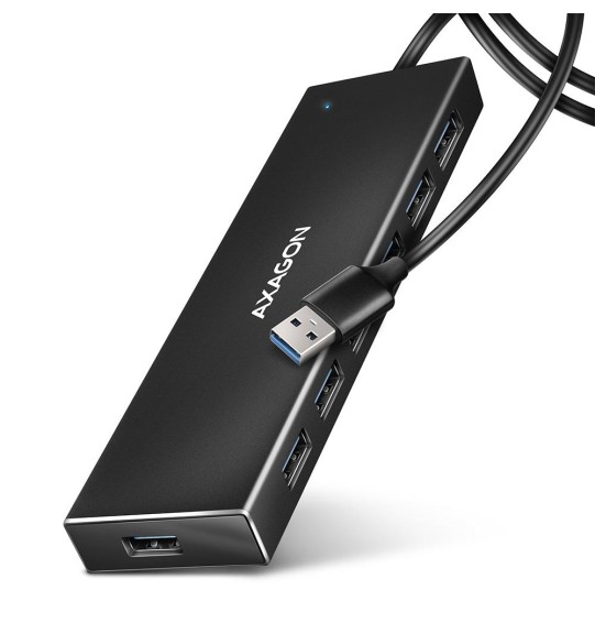 I/O HUB USB3.2 7PORT FLAT/1M HUE-F7A AXAGON