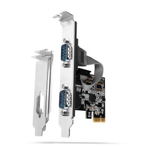 NET CARD PCIE 2PORT 250KBPS/SP&LP PCEA-S2N AXAGON