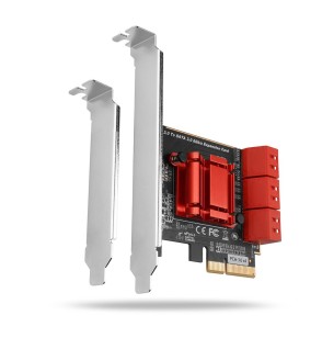SSD ACC I/O CONTROLLER PCIE/6XSATA 6G PCES-SA6 AXAGON