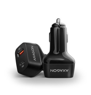 MOBILE CHARGER CAR USB-C 2PORT/38W PWC-PQ38 AXAGON