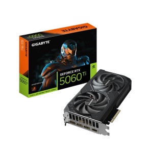 Graphics Card | GIGABYTE | NVIDIA GeForce RTX 5060 Ti | 8 GB | GDDR7 | 128 bit | PCIE 5.0 16x | GPU 2572 MHz | 1xHDMI | 3xDisplayPort | GV-N506TWF2-8GD