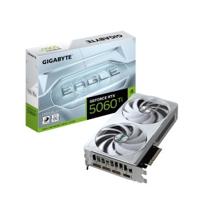 Graphics Card | GIGABYTE | NVIDIA GeForce RTX 5060 Ti | 8 GB | GDDR7 | 128 bit | PCIE 5.0 16x | GPU 2617 MHz | Dual Slot Fansink | 1xHDMI | 3xDisplayPort | GV-N506TEAGLEOCICE-8GD