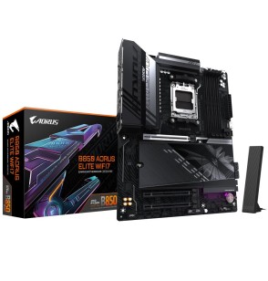 Mainboard | GIGABYTE | AMD B850 | SAM5 | ATX | Memory DDR5 | Memory slots 4 | 2xPCI-Express 3.0 16x | 1xPCI-Express 5.0 16x | 3xM.2 | 1xDisplayPort | 4xUSB 2.0 | 7xUSB 3.2 | 1xUSB-C | 1xOptical S/PDIF | 1xRJ45 | 2xAudio port | B850AELITEWF71.1