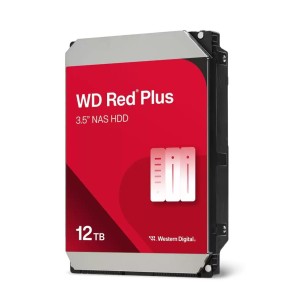 HDD | WESTERN DIGITAL | Red Plus | 12TB | SATA | 512 MB | 7200 rpm | 3,5" | WD120EFGX