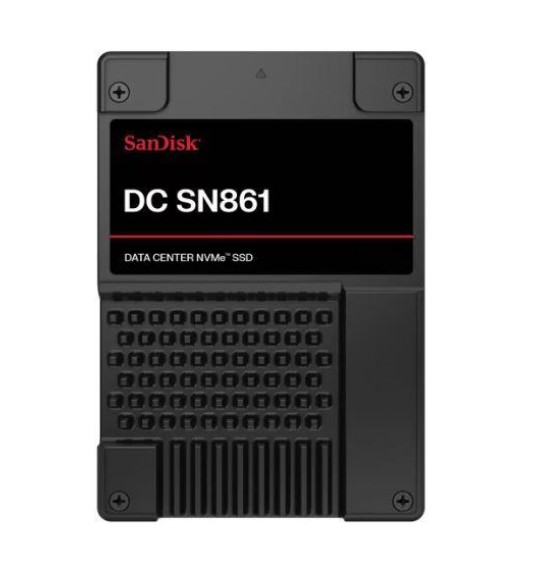 SSD | SANDISK | 1.92TB | U.2 | PCIe Gen5 | NVMe | Write speed 3600 MBytes/sec | Read speed 13700 MBytes/sec | 15mm | SDS6BA119PSP9X30TS2525