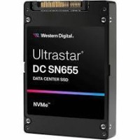 SSD | WESTERN DIGITAL | SSD series Ultrastar DC SN655 | 7.68TB | PCIe Gen4 | NVMe | NAND flash technology TLC | Write speed 2000 MBytes/sec | Read speed 6800 MBytes/sec | Form Factor U.3 | MTBF 25000000 hours | 0TS2462
