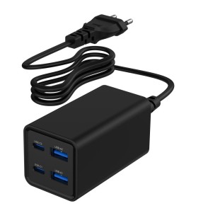 CHARGER USB UNIVERSAL 4P 65W/TA-UC-2A2C-PD65-01-BK GEMBIRD