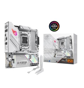 Mainboard | ASUS | AMD B850 | SAM5 | Micro-ATX | Memory DDR5 | Memory slots 4 | 1xPCI-Express 5.0 16x | 4xM.2 | 1xHDMI | 1xDisplayPort | 2xUSB 2.0 | 4xUSB 3.2 | 4xUSB-C | 1xOptical S/PDIF | 1xRJ45 | 2xAudio port | STRIXB850-GGAMINGWIFI