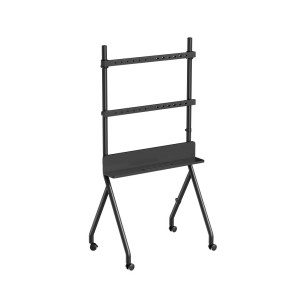TV SET ACC FLOOR STAND 55-86"/BLACK TVS-86F-02 GEMBIRD