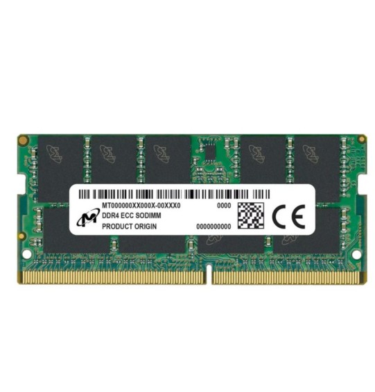 Server Memory Module | MICRON | DDR4 | 32GB | ECC | 3200 MHz | CL 22 | 1.2 V | MTA18ASF4G72HZ-3G2R