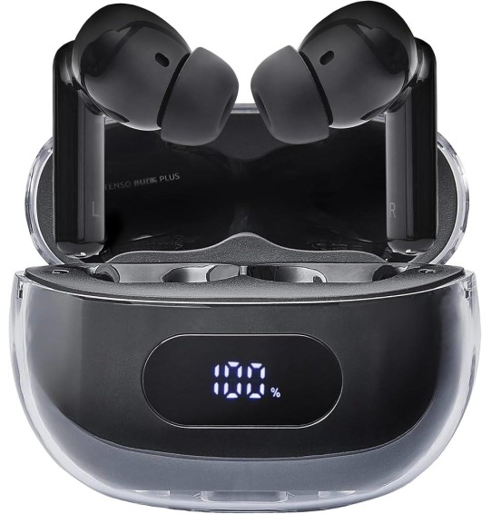 HEADSET BUDS PLUS T310AE/BLACK 3720310 INTENSO