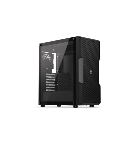 Case | ENDORFY | Regnum 400 Air | MidiTower | Case product features Transparent panel | Not included | ATX | MicroATX | MiniITX | Colour Black | EY2A008