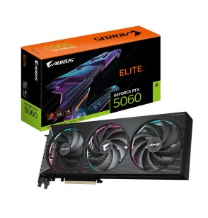 Graphics Card | GIGABYTE | NVIDIA GeForce RTX 5060 | 8 GB | GDDR7 | 128 bit | PCIE 5.0 16x | GPU 2722 MHz | Dual Slot Fansink | 1xHDMI | 3xDisplayPort | GV-N5060AORUSE-8GD