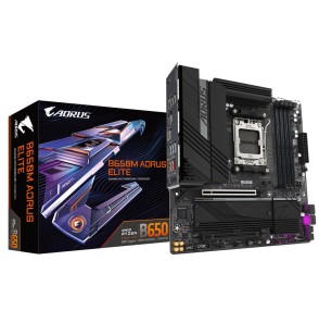 Mainboard | GIGABYTE | AMD B650 | SAM5 | Micro-ATX | Memory DDR5 | Memory slots 4 | 1xPCI-Express 4.0 4x	 | 1xPCI-Express 4.0 16x | 2xM.2 | 1xHDMI | 1xDisplayPort | 4xUSB 2.0 | 7xUSB 3.2 | 1xUSB-C | 1xOptical S/PDIF | 1xRJ45 | 3xAudio port | B650MAORUSELI