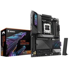 Mainboard | GIGABYTE | AMD X870E | SAM5 | ATX | Memory DDR5 | Memory slots 4 | 1xPCI-Express 3.0 4x | 1xPCI-Express 4.0 4x	 | 1xPCI-Express 5.0 16x | 4xM.2 | 1xHDMI | 2xUSB 2.0 | 7xUSB 3.2 | 2xUSB-C | 1xOptical S/PDIF | 1xRJ45 | 2xAudio port | X870EAORUSP