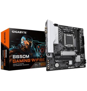 Mainboard | GIGABYTE | AMD B650 | SAM5 | Micro-ATX | Memory DDR5 | Memory slots 2 | 1xPCI-Express 3.0 1x | 1xPCI-Express 4.0 16x | 1xM.2 | 1xHDMI | 4xUSB 2.0 | 2xUSB 3.1 | 1xPS/2 | 1xRJ45 | 3xAudio port | B650MGAMINGWIFI6E1.2